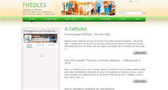 Desktop Screenshot of fhedles.fr